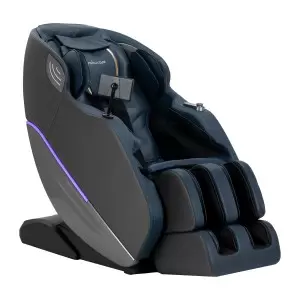 Массажное кресло Sakura Maximus 809 3D серо-голубого цвета