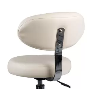Kosmetikos kėdė su nugaros BD-9934 grietinėlės spalva