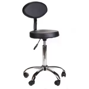Dekoratyvinė atlošo išmatų bh-7289, juoda