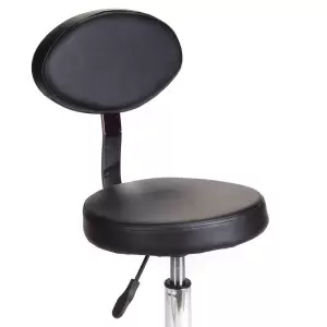 Dekoratyvinė atlošo išmatų bh-7289, juoda