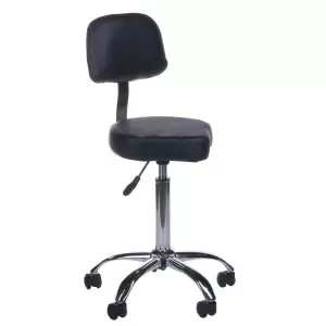 Dekoratyvinė atlošo išmatų bh-7268, juoda
