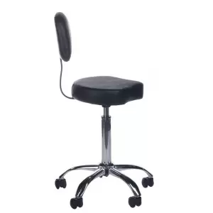 Dekoratyvinė atlošo išmatų bh-7268, juoda