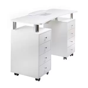 Manicure Table + BD-3425 + P Extractor White