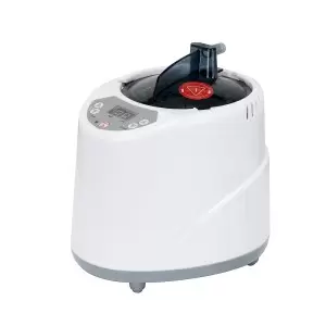Парикмахерская тумба Head Spa Gabbiano 017B черного цвета с шезлонгом.