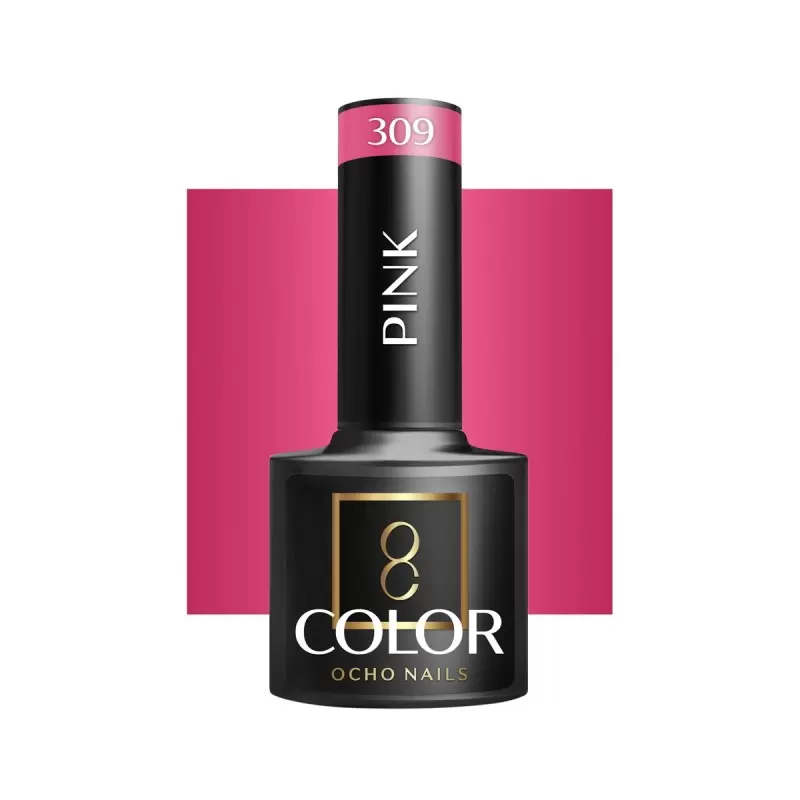 OCHO NAILS Pink 309 / Гель-лак для ногтей 5ml