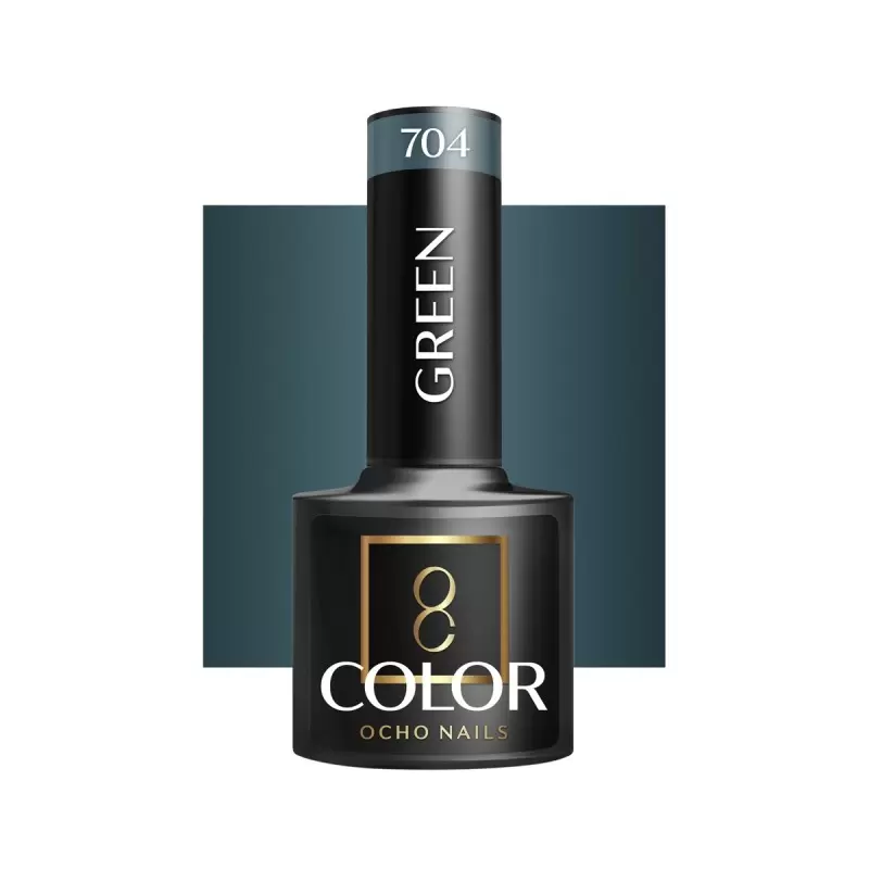 OCHO NAILS GREEN 704 / 5ml Nail Lentras OCHO NAILS GREEN 704 / 5ml Nail Lentras