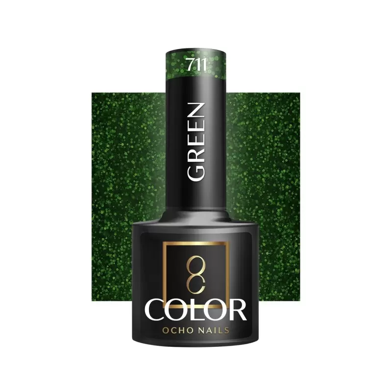 OCHO Nails Green 711 / 5ml nagų lako OCHO Nails Green 711 / 5ml nagų lako