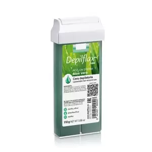 Depilflax 100 depiliacijos vaškas ritinyje su alavijo 110 g