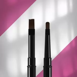 Dvišalis ekspertų šepetys 7 mm gelio / gelio 10 mm