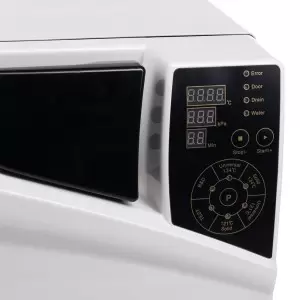 Meditsiin Autoklaav auru LCD 8 L, klass B + printer