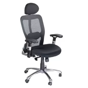 Эргономичное кресло Flame Beauty Comfort B4029A, черное.