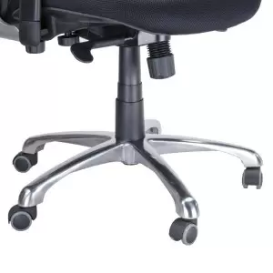 Ergonomiška kėdės liepsnos grožio komfortas B4029A, juoda.