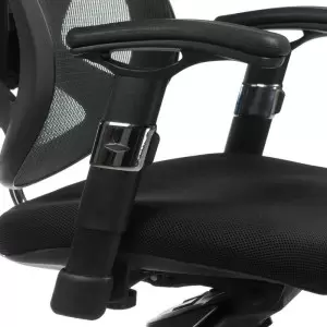 Эргономичное кресло Flame Beauty Comfort BW4310, черное.