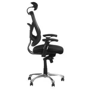 Эргономичное кресло Flame Beauty Comfort BW4310, черное.
