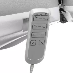 Elektros kosmetologijos kėdės liepsna Max 672B, pilka J.SZ, 3 elektros variklis