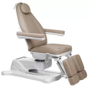Elektros kosmetologijos kėdės Flame Beauty Max 672a Latte, 5 varikliai