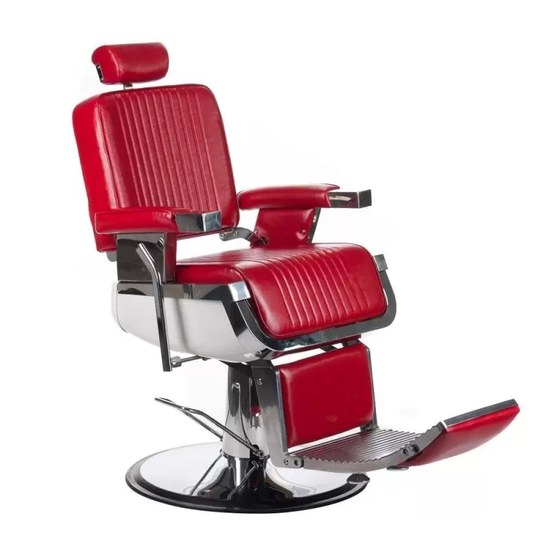 Raudona kirpyklų kėdė BH31823 Raudona kirpyklų kėdė BH31823