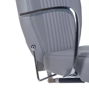 Парикмахерское кресло OLAF BH-3273 светло-серого цвета