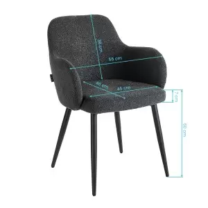 Кресло 4Rico Intra, черное