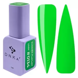 Gelinis nagų lakas, DNKa, Spalva 0134, 7 ml
