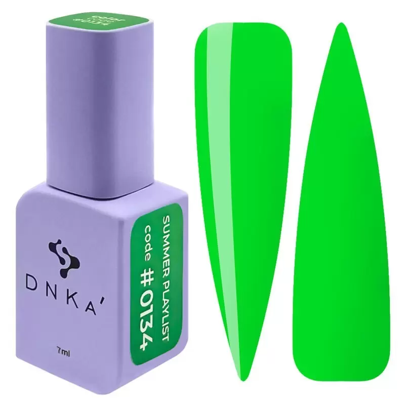 Гель лак для ногтей, DNKa, цвет 0134, 7 мл Гель лак для ногтей, DNKa, цвет 0134, 7 мл
