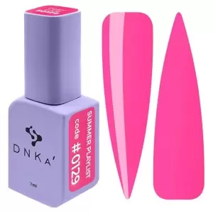 Gelinis nagų lakas, DNKa, Spalva 0129, 7 ml