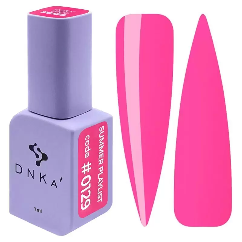 Gelinis nagų lakas, DNKa, Spalva 0129, 7 ml Gelinis nagų lakas, DNKa, Spalva 0129, 7 ml