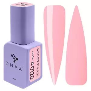 Gelinis nagų lakas, DNKa, Spalva 0128, 7 ml
