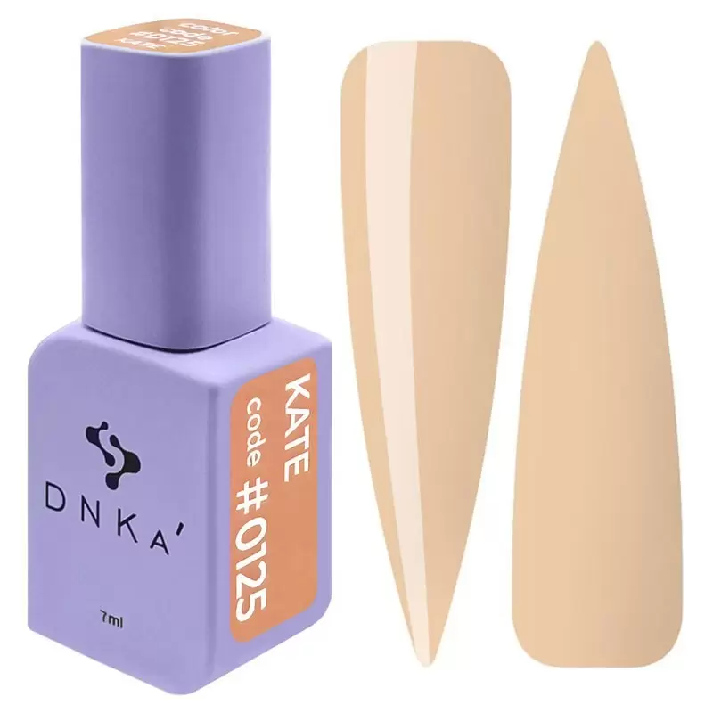Gelinis nagų lakas, DNKa, Spalva 0125, 7 ml