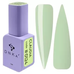 Gelinis nagų lakas, DNKa, Spalva 0124, 7 ml