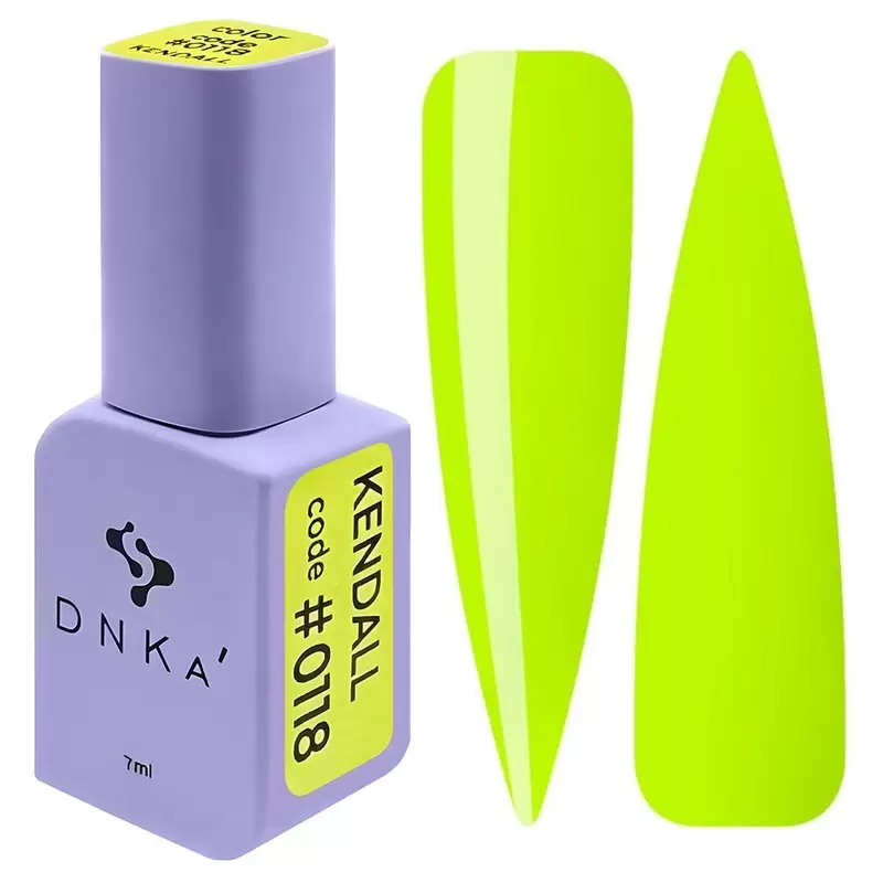 Гель лак для ногтей, DNKa, цвет 0118, 7 мл Гель лак для ногтей, DNKa, цвет 0118, 7 мл