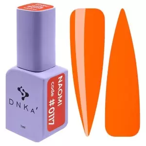 Gelinis nagų lakas, DNKa, Spalva 0117, 7 ml