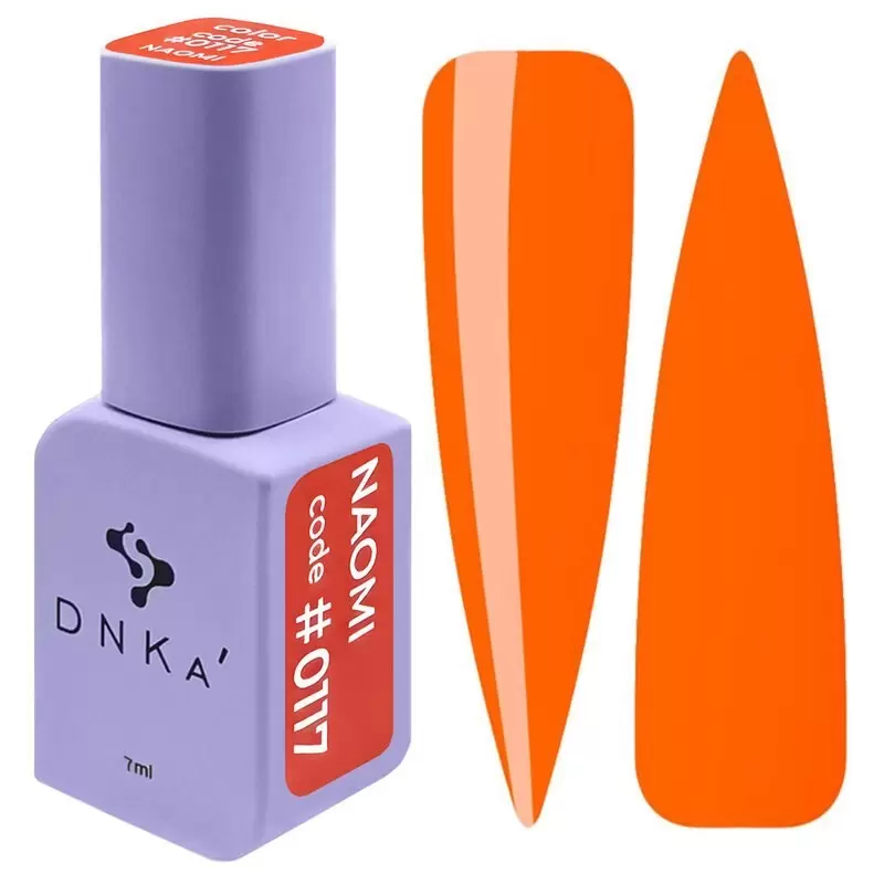 Gelinis nagų lakas, DNKa, Spalva 0117, 7 ml Gelinis nagų lakas, DNKa, Spalva 0117, 7 ml