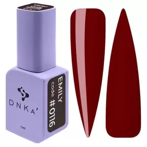 Gelinis nagų lakas, DNKa, Spalva 0116, 7 ml