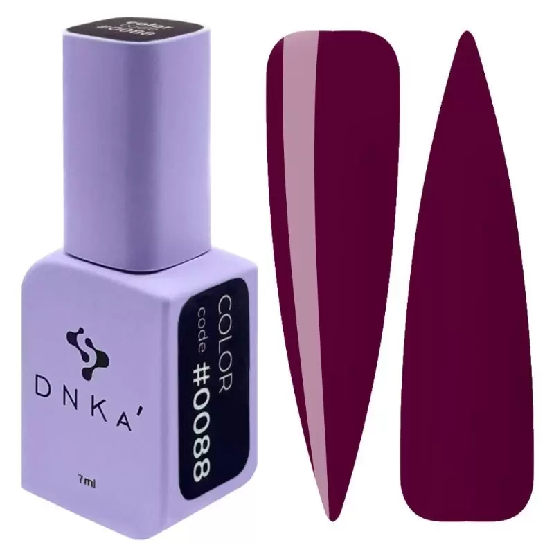 Гель лак для ногтей, DNKa, цвет 0088, 7 мл Гель лак для ногтей, DNKa, цвет 0088, 7 мл