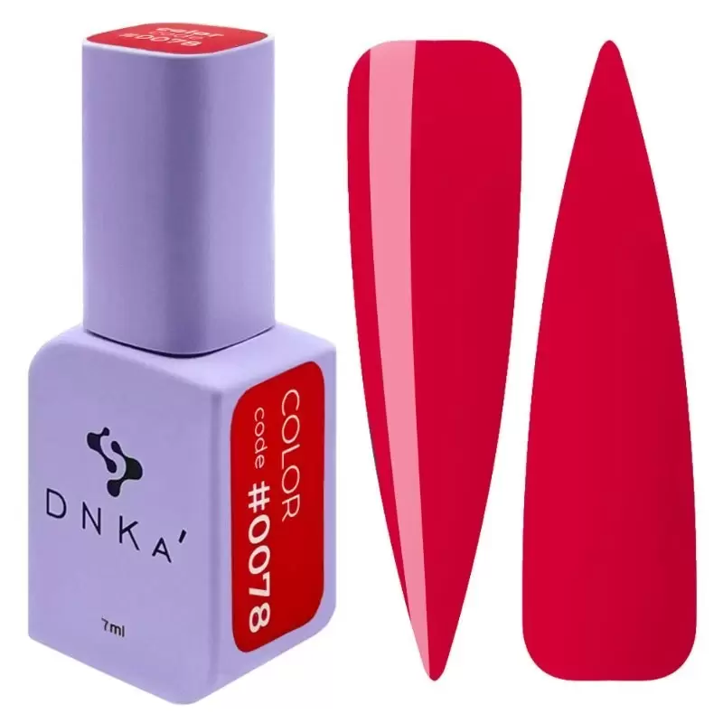 Nagų lako gelis DNKa, spalva 0078, 7 ml Nagų lako gelis DNKa, spalva 0078, 7 ml