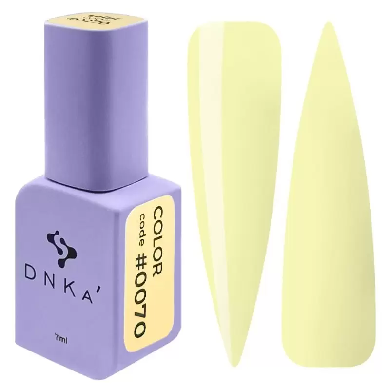 Nagų lako gelis DNKa, spalva 0070, 7 ml Nagų lako gelis DNKa, spalva 0070, 7 ml