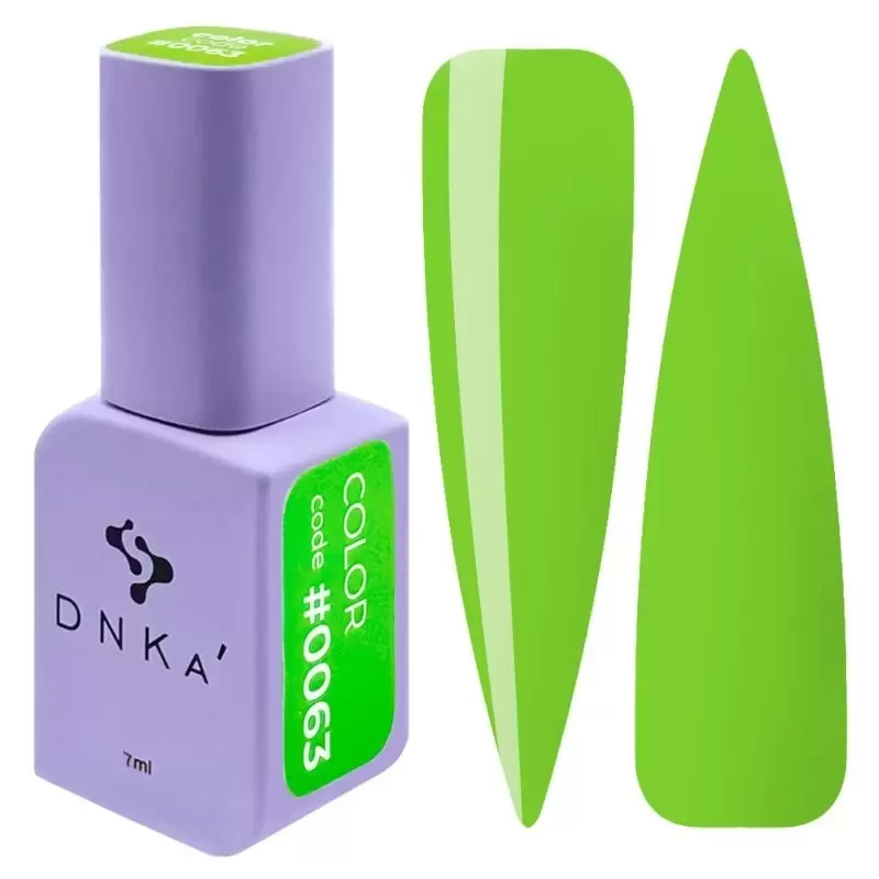 Nagų lako gelis DNKa, spalva 0063, 7 ml Nagų lako gelis DNKa, spalva 0063, 7 ml