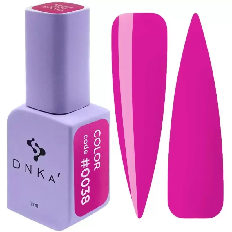Nagų lako gelis DNKa, spalva 0038, 7 ml