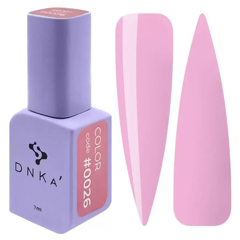 Nagų lako gelis DNKa, spalva 0026, 7 ml