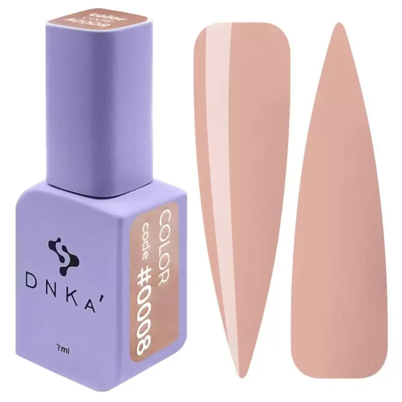 Nagų lako gelis DNKa, spalva 0008, 7 ml