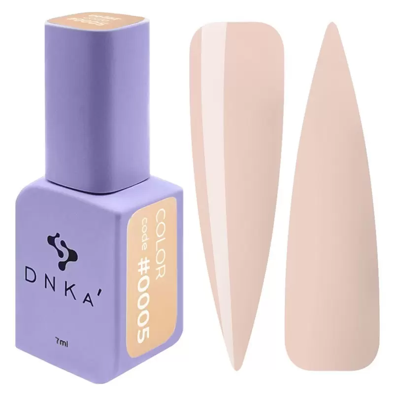 Nagų lako gelis DNKa, spalva 0005, 7 ml Nagų lako gelis DNKa, spalva 0005, 7 ml