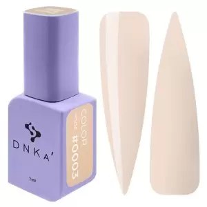 Гель лак для ногтей, DNKa, цвет 0003, 7 мл