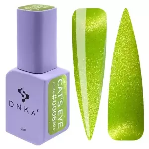 0006 Гель лак DNKa Cat's Eye, 7 ml