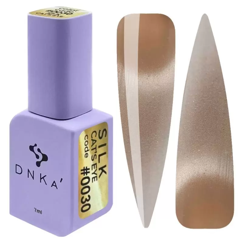 0030 Гель лак DNKa Cat's Eye, 7 ml 0030 Гель лак DNKa Cat's Eye, 7 ml