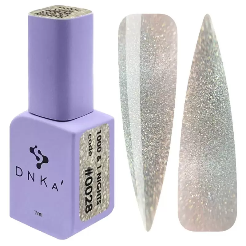 0028 gelio lakas DNKa Katės akis, 7 ml 0028 gelio lakas DNKa Katės akis, 7 ml
