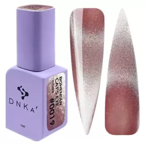 0019 Гель лак DNKa Cat's Eye, 7 ml