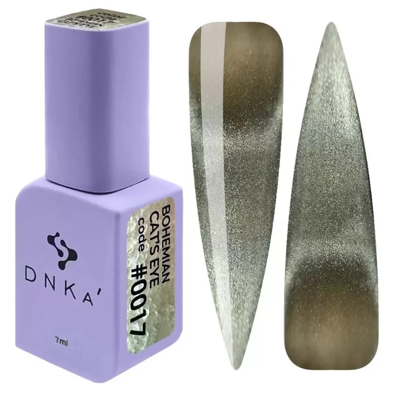 0017 gelio lakas DNKa Katės akis, 7 ml 0017 gelio lakas DNKa Katės akis, 7 ml