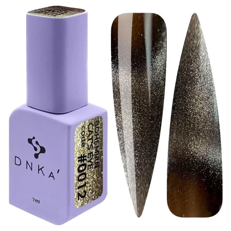 0012 gelio lakas DNKa Katės akis, 7 ml 0012 gelio lakas DNKa Katės akis, 7 ml