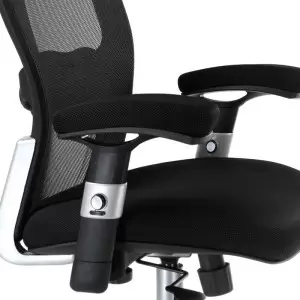 Ergonomiškas kėdė C-4147, juoda.